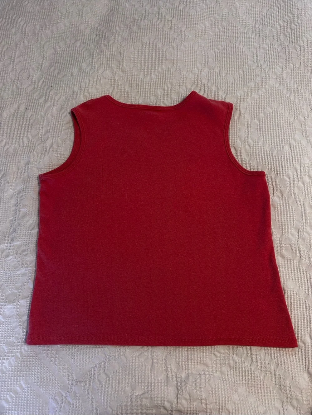 Gap Vintage Holographic Logo Pink Tank Top
